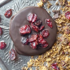 Paleo Diétás Aszalt Áfonyás Keksz